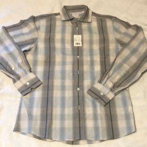 NEW THOMAS PINK SHIRTMAKER LONDON MENS L/S SHIRT S